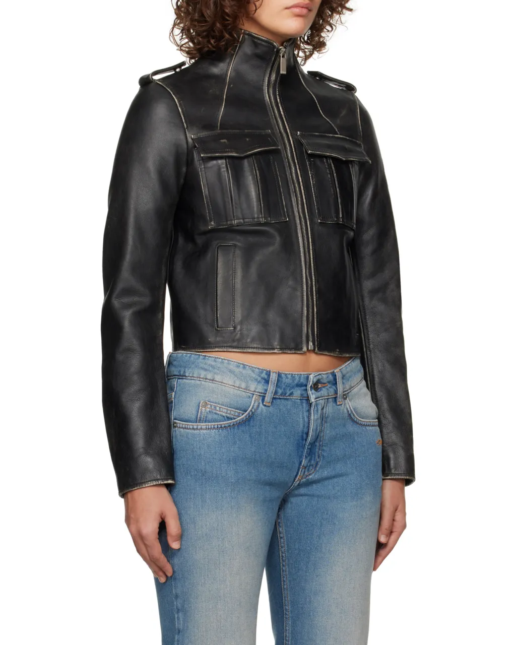 Vintage Lea Biker Jacket