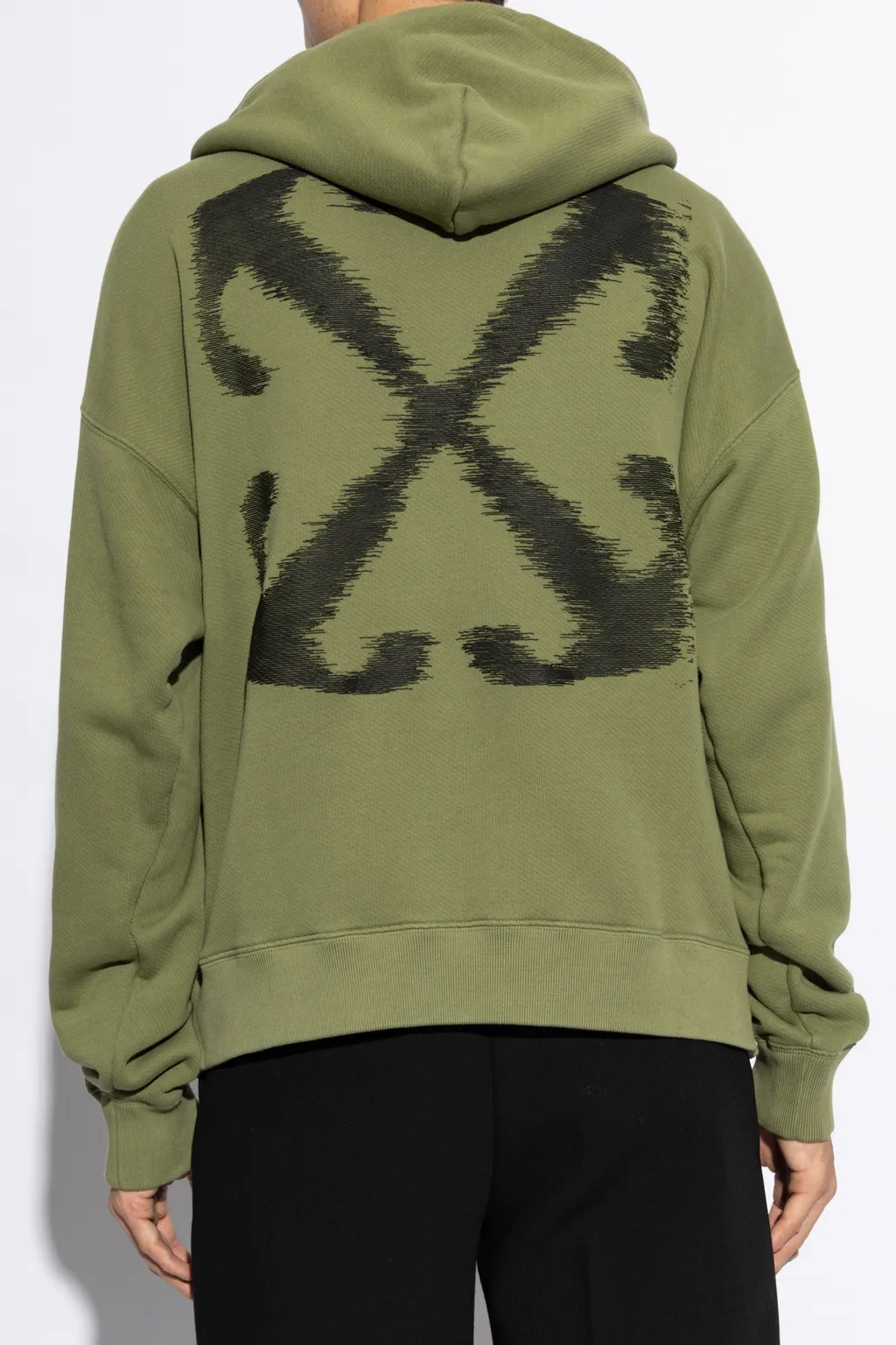 Windy Arrow Skate Drawstring Hoodie
