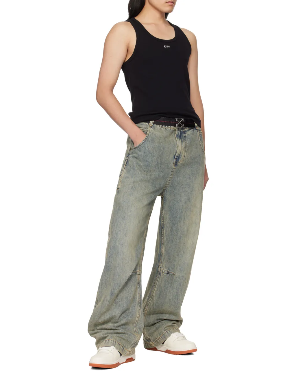 Logo Detailed Sleeveless Top