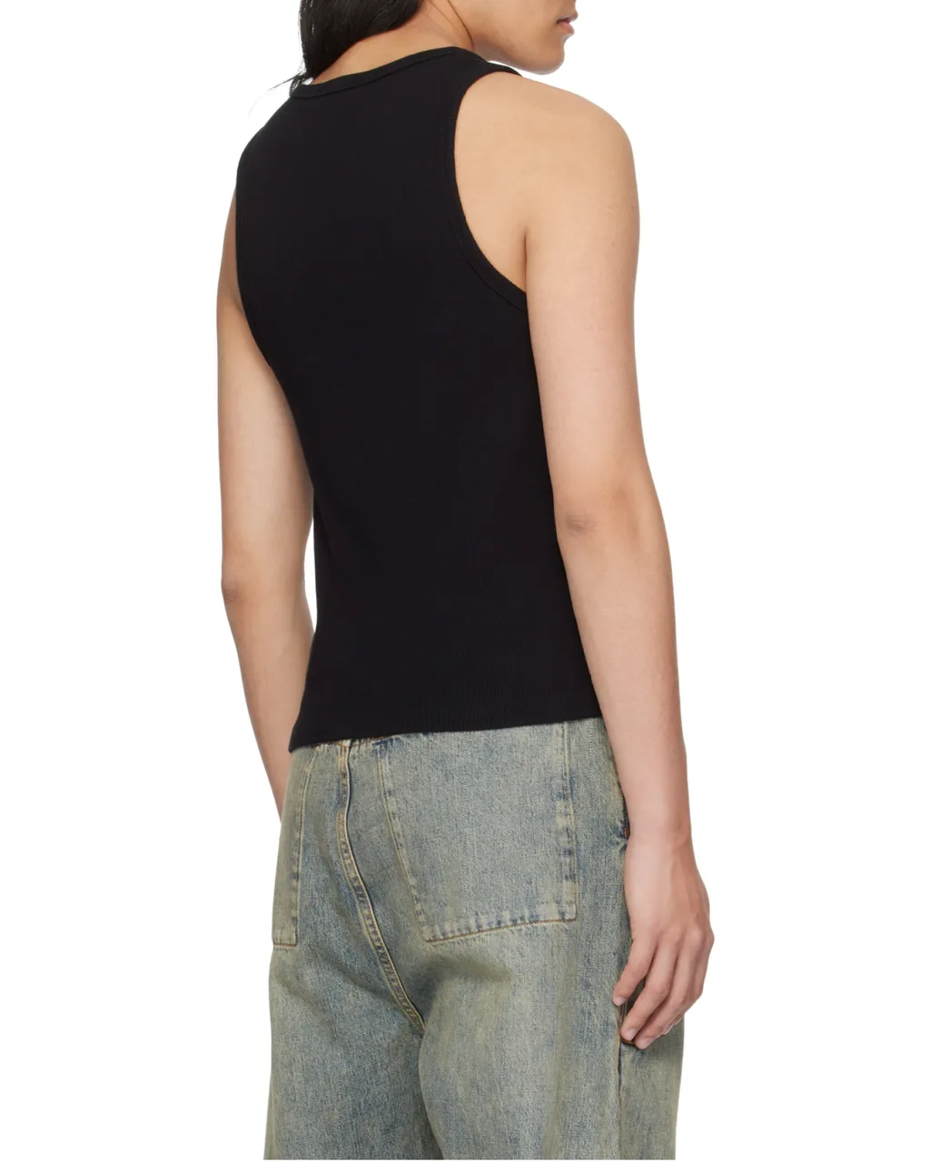 Logo Detailed Sleeveless Top