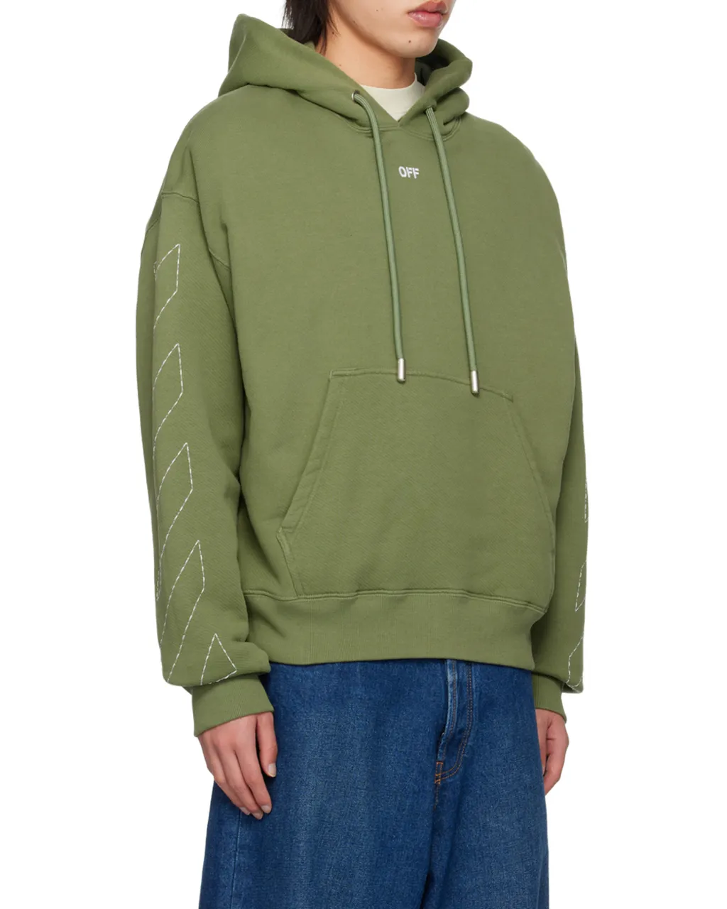 Logo Printed Drawstring Hoodie