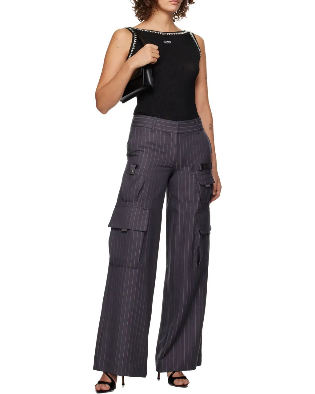 Embellished Sleeveless Top