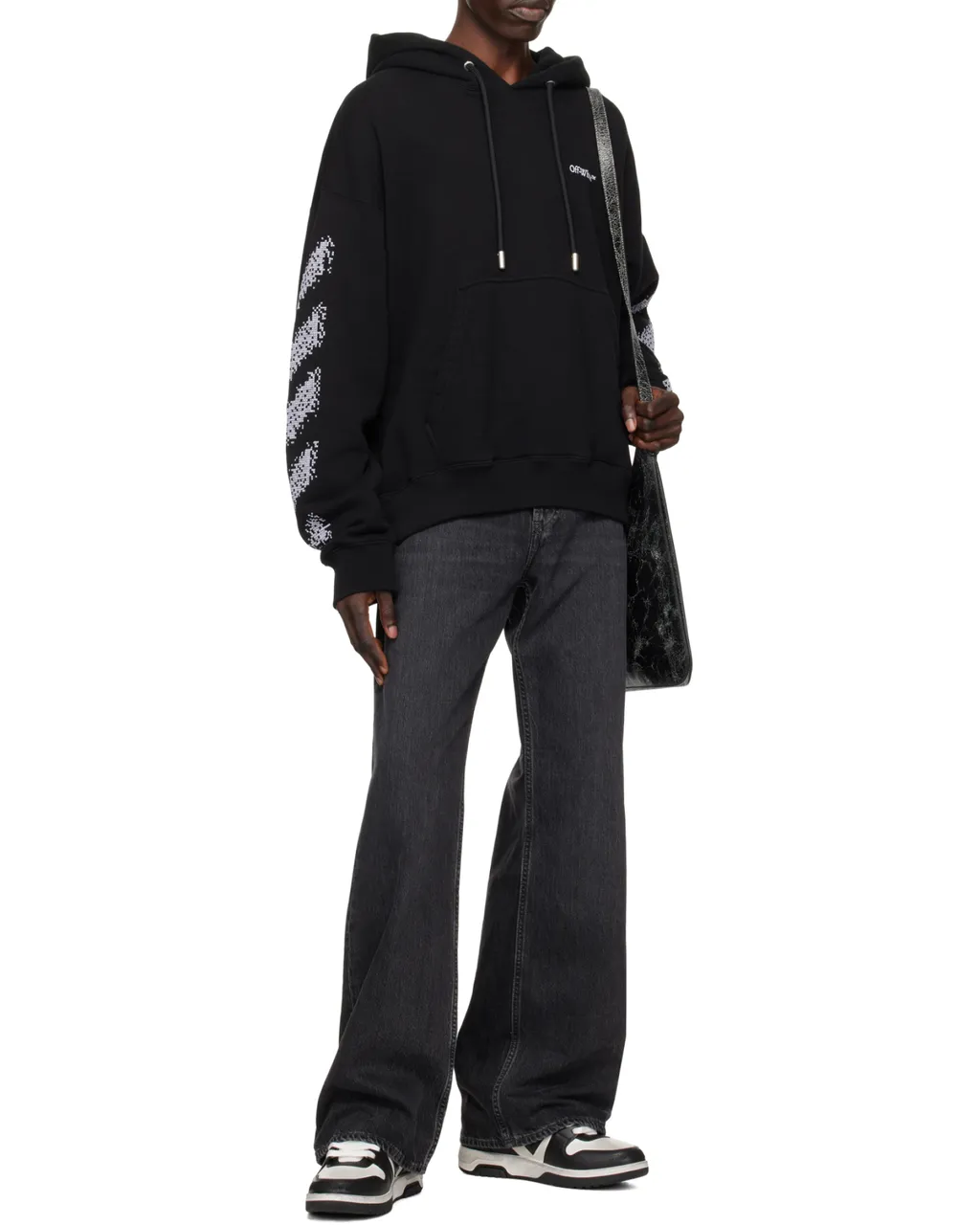 Drawstring Long-Sleeved Hoodie