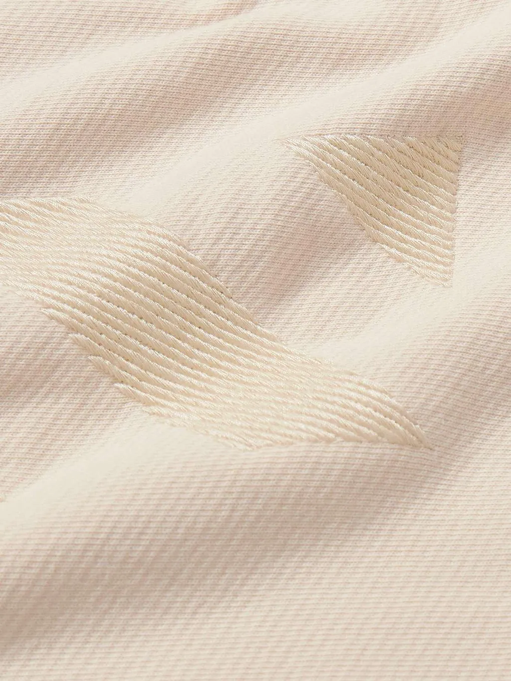 Diag-Stripe Cotton Track Shorts