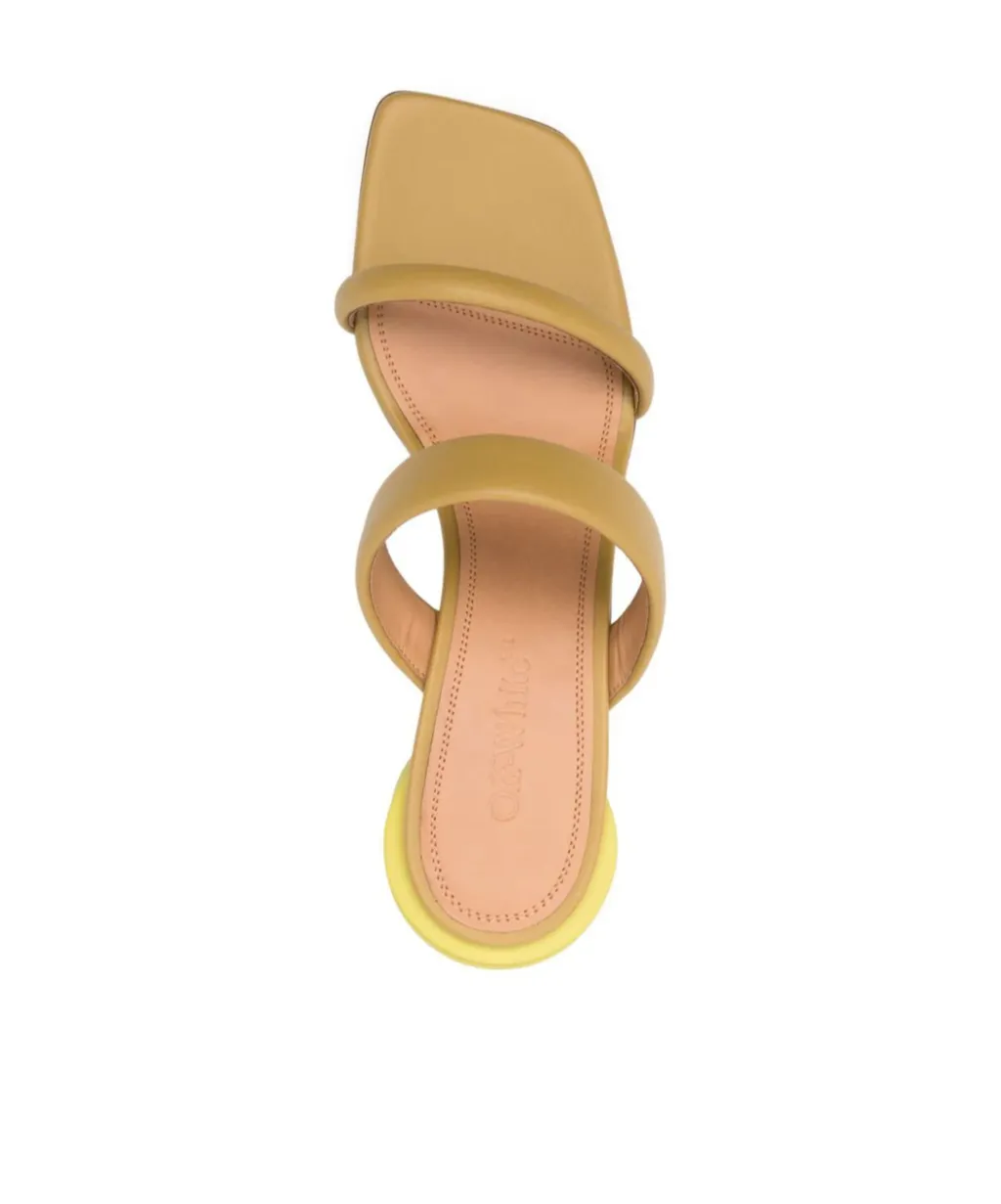 Spring 55Mm Leather Mules