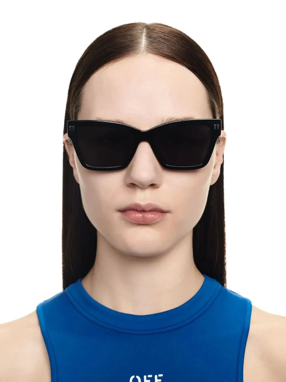 Cincinnati Rectangular Frame Sunglasses