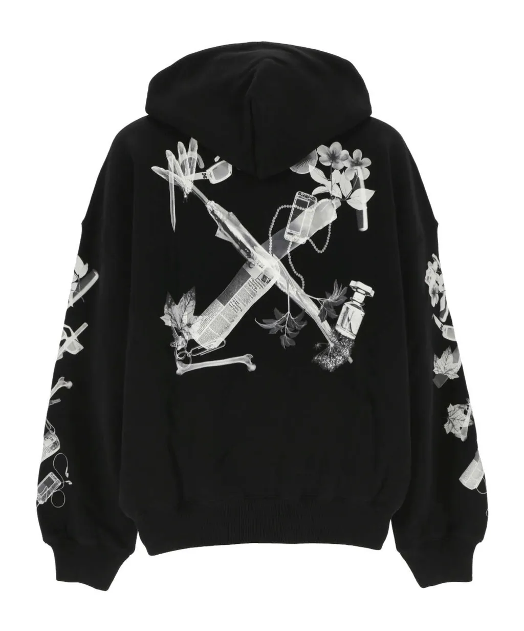 Logo Printed Drawstring Hoodie
