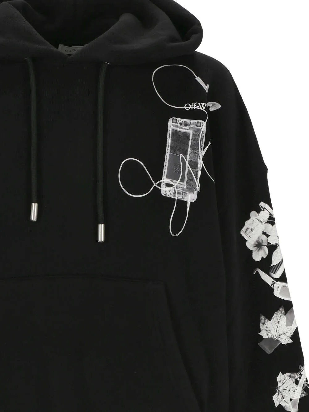Logo Printed Drawstring Hoodie