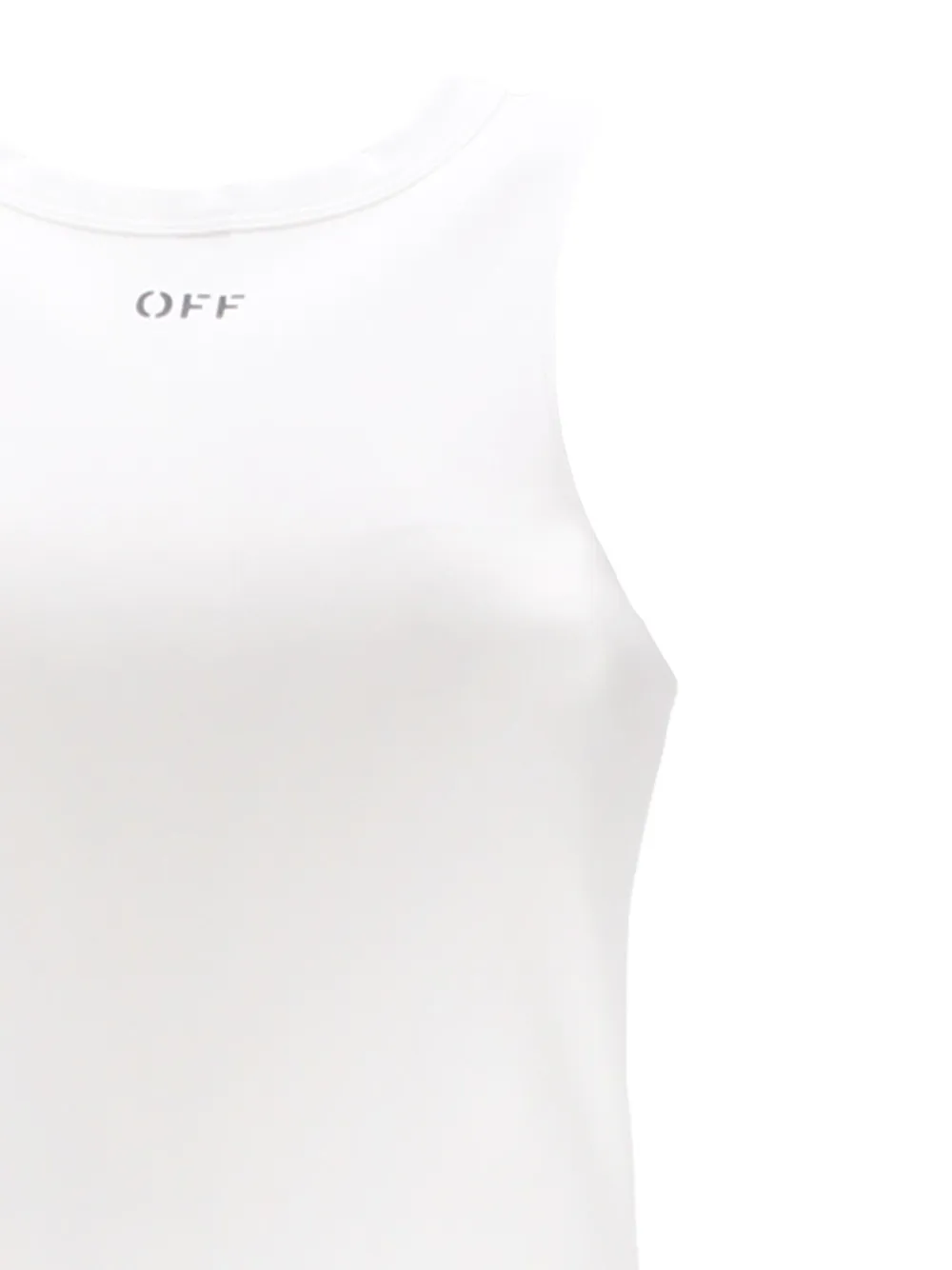 Logo Printed Bodycon Mini Dress