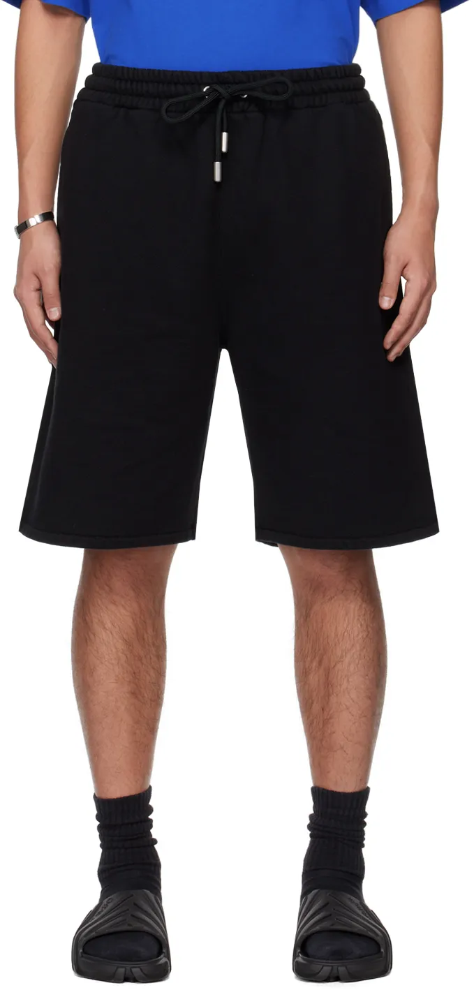 Logo Embroidered Drawstring Shorts