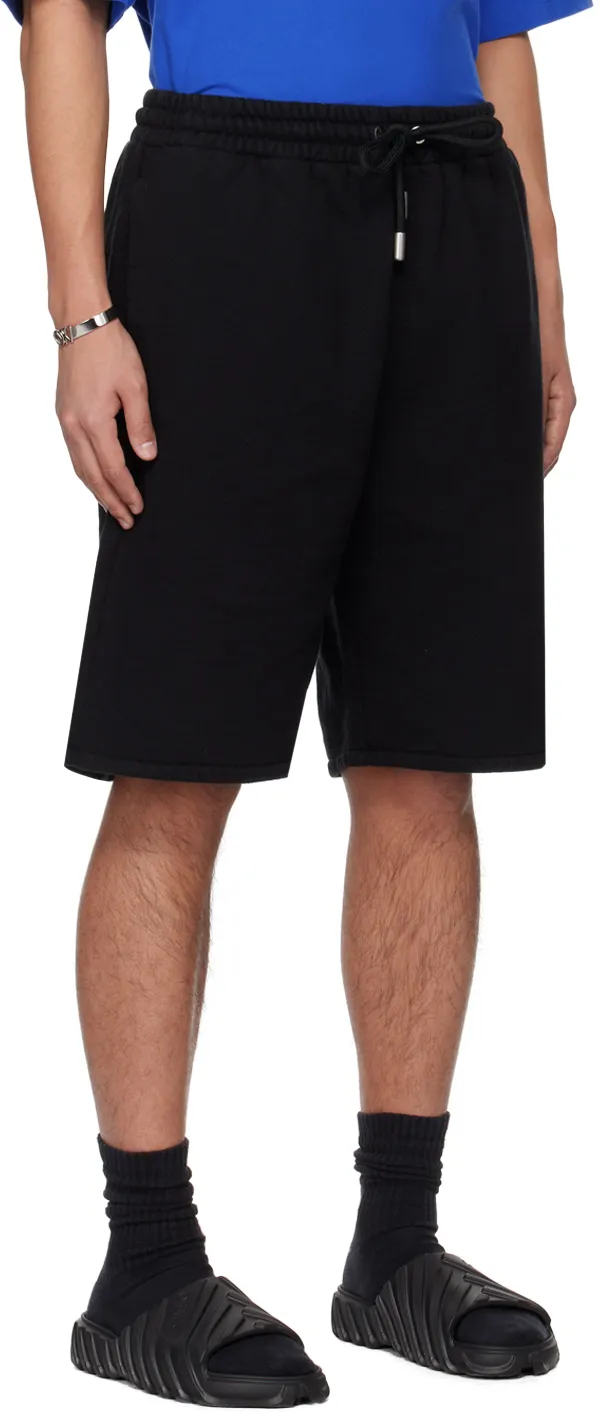 Logo Embroidered Drawstring Shorts
