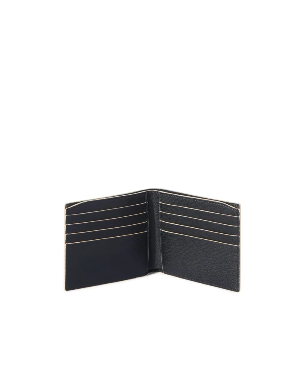 Logo Printed Bi-Fold Wallet