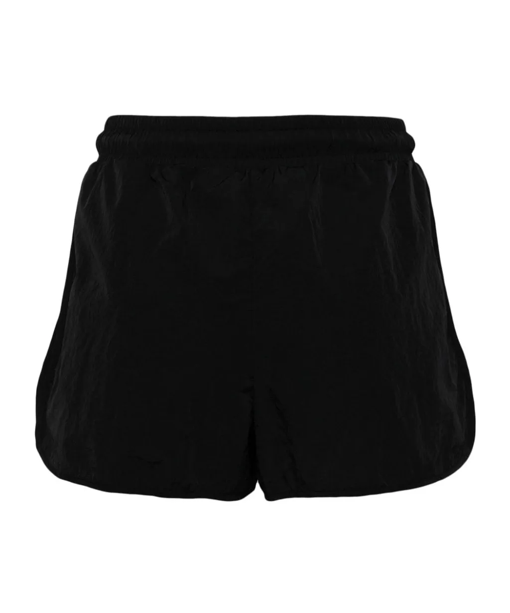 Drawstring Elastic Waist Shorts
