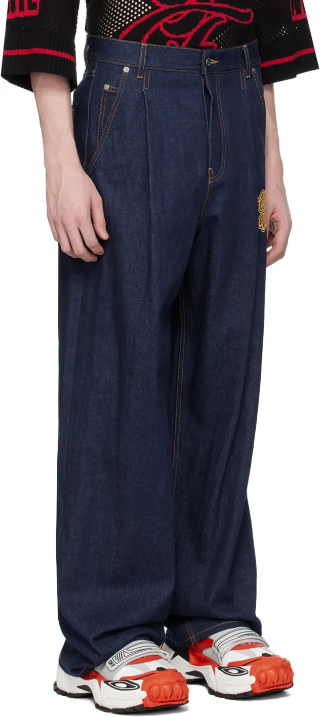 90S Mid-Rise Straight Leg Jeans