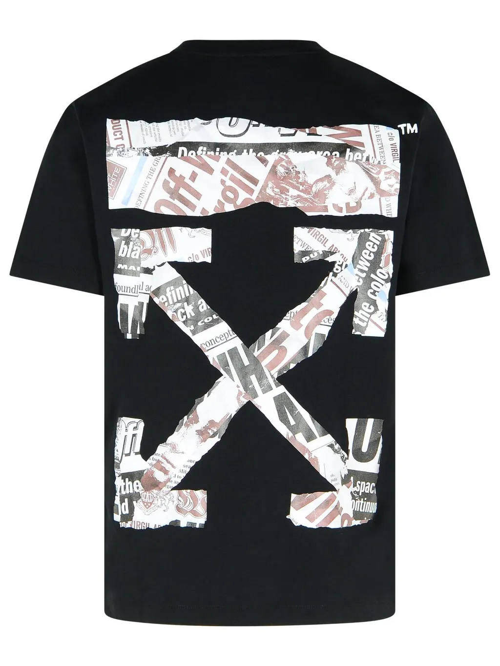 Newspaper Arrow Crewneck T-Shirt