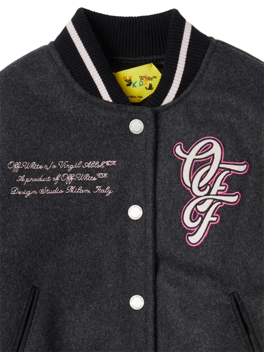 Embroidered Varsity Jacket