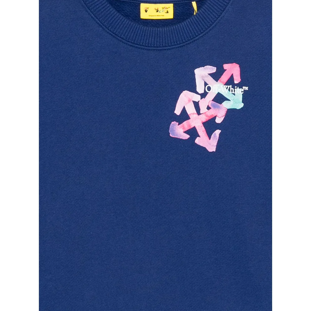 Arrow-Print Sweatshirt