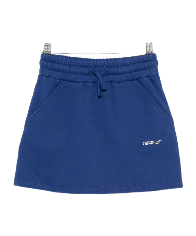 Drawstring Mini Skirt