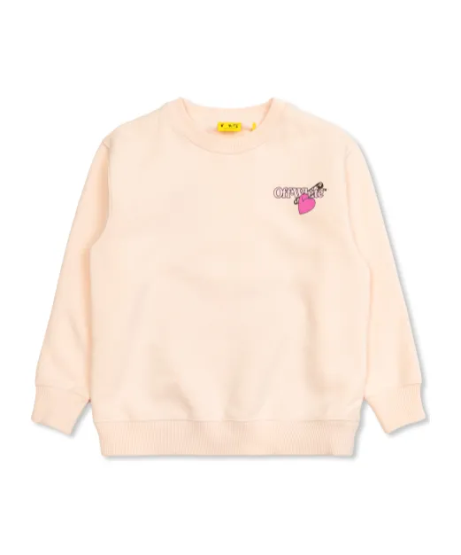 Graphic-Printed Crewneck Sweatshirt