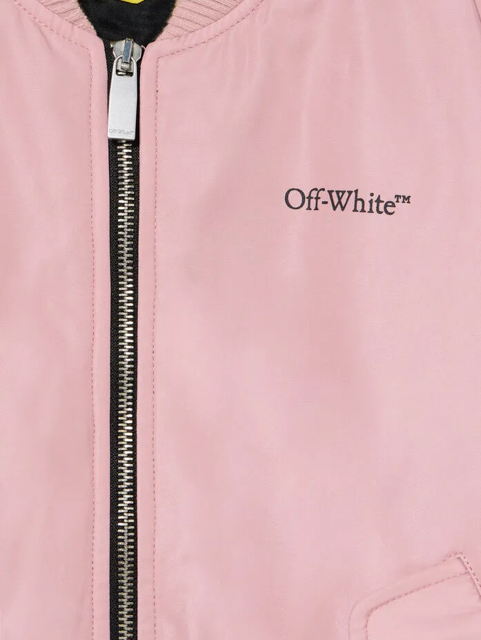 Bookish Diagonal Bomber Jacket