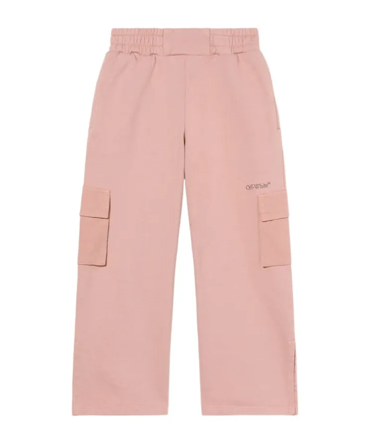 Logo Printed Cargo Pants