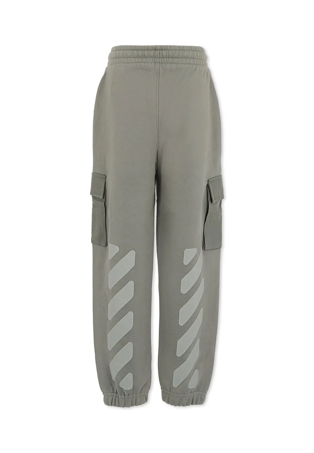 Kids Logo Printed Drawstring Jogging Cargo Pants