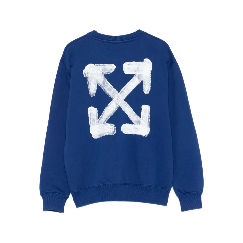 Logo Printed Crewneck Sweatshirt