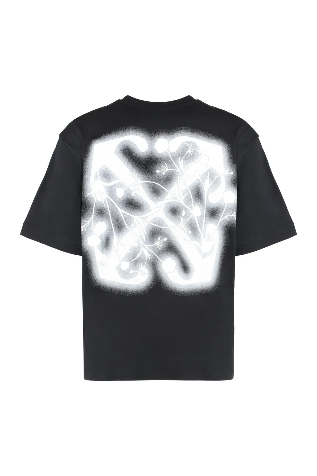 Floral-Print Crew-Neck T-Shirt