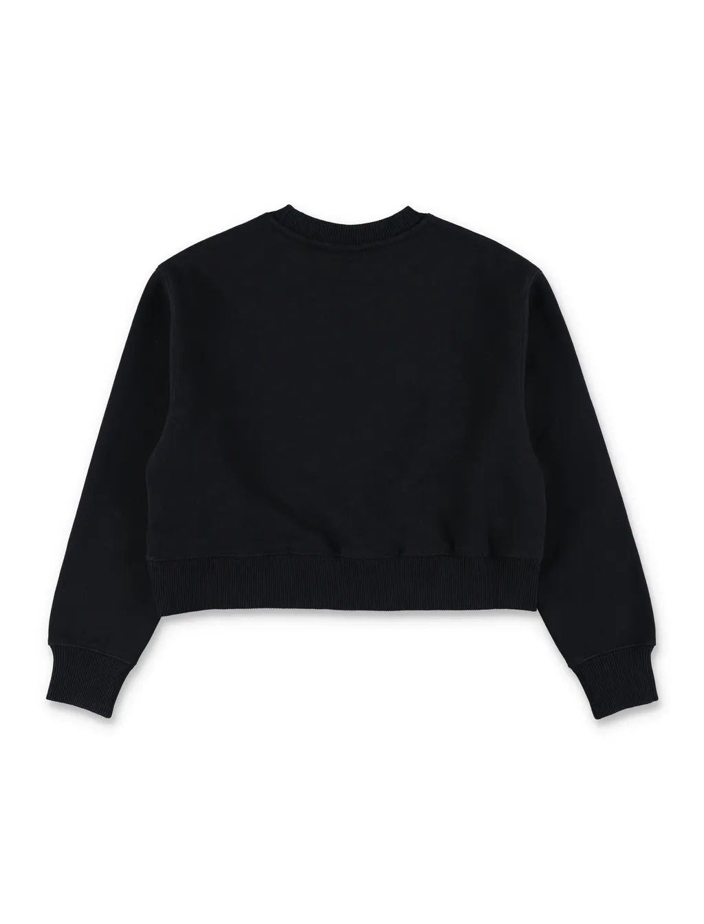 Logo Printed Cropped Sweatshirt