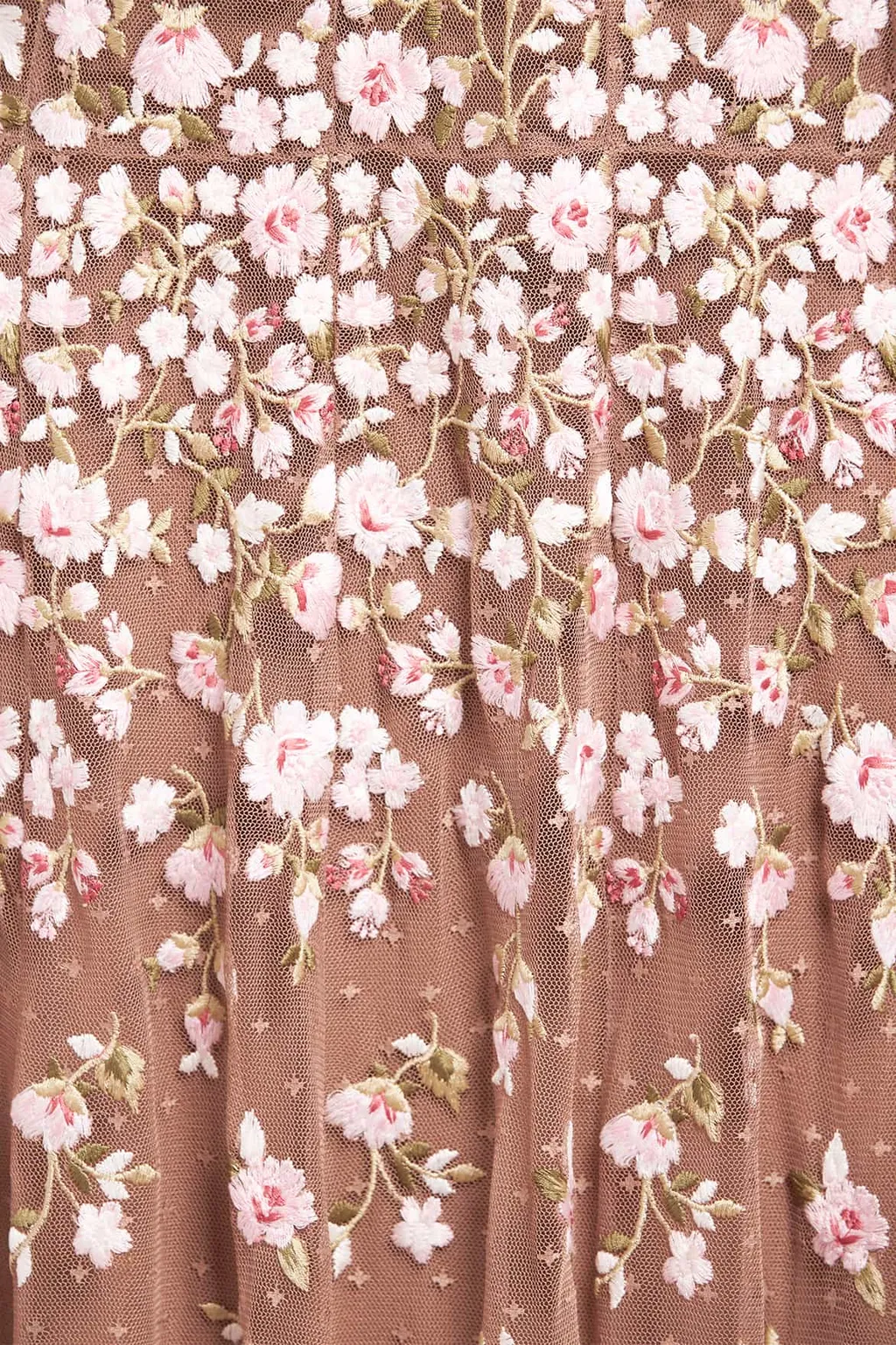 Floral Long-Sleeved Dress