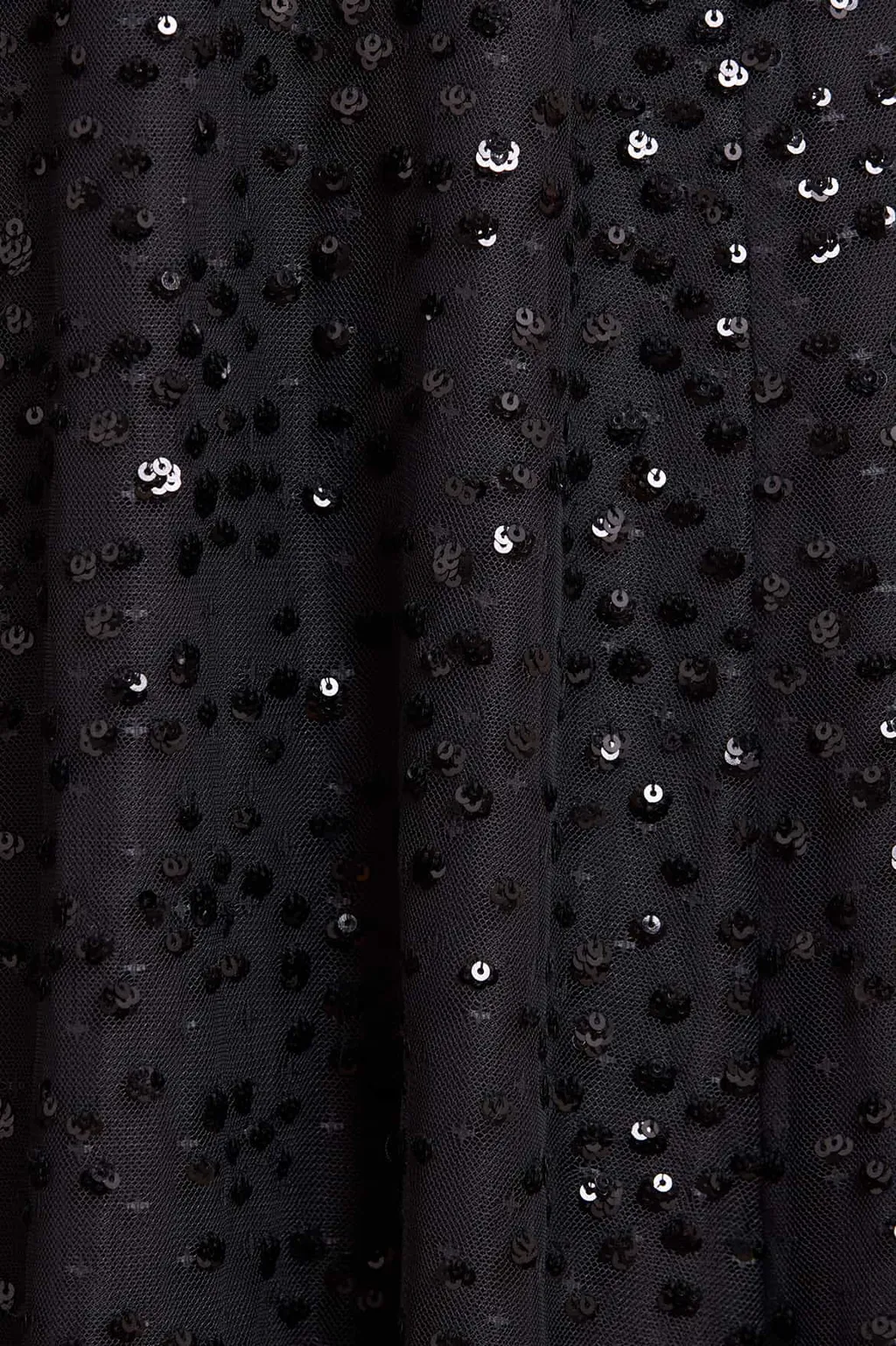 Dappled Sequin Long Sleeve Ankle Gown