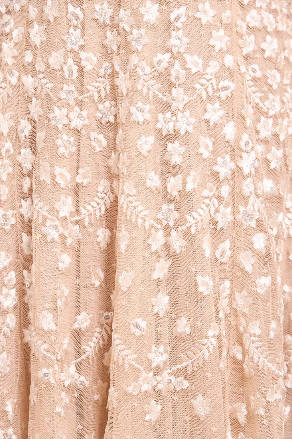 Clover Cape Sleeve Ankle Gown