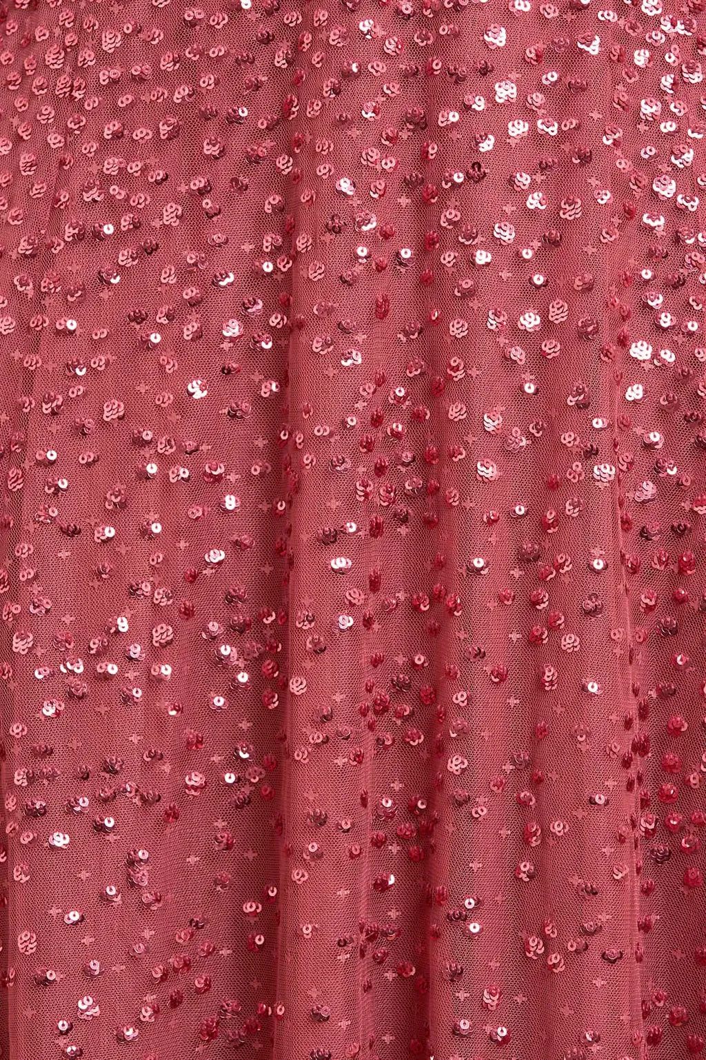 Sequin-Embellishment Maxi Dress