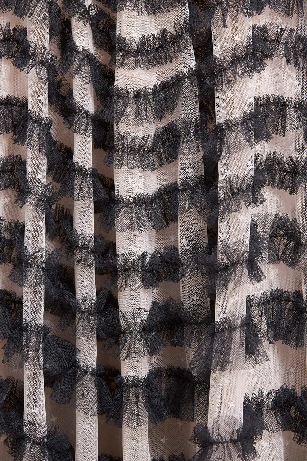 Ruffle-Embellishment Maxi Dress
