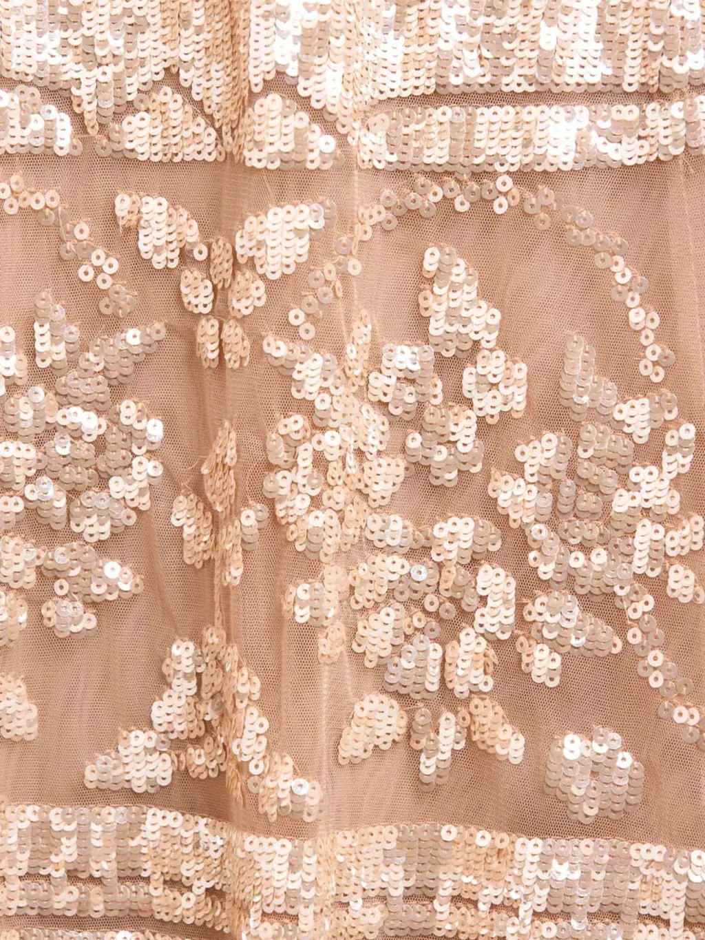 Aurora Sequin-Embellished Tiered Gown