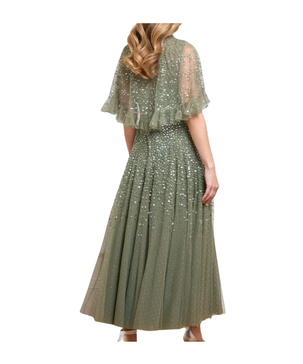 Sequin Embroidered Dress