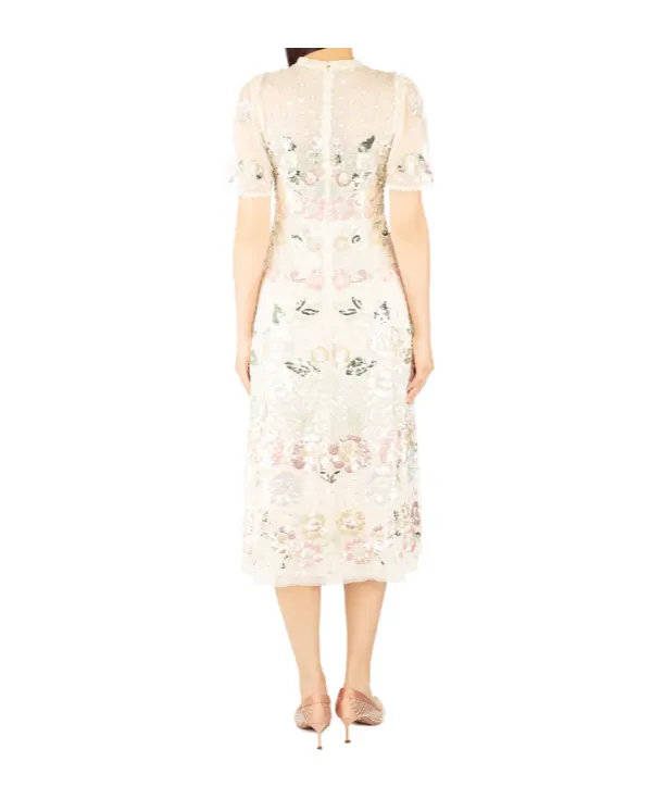 Sequined Tulle Dress