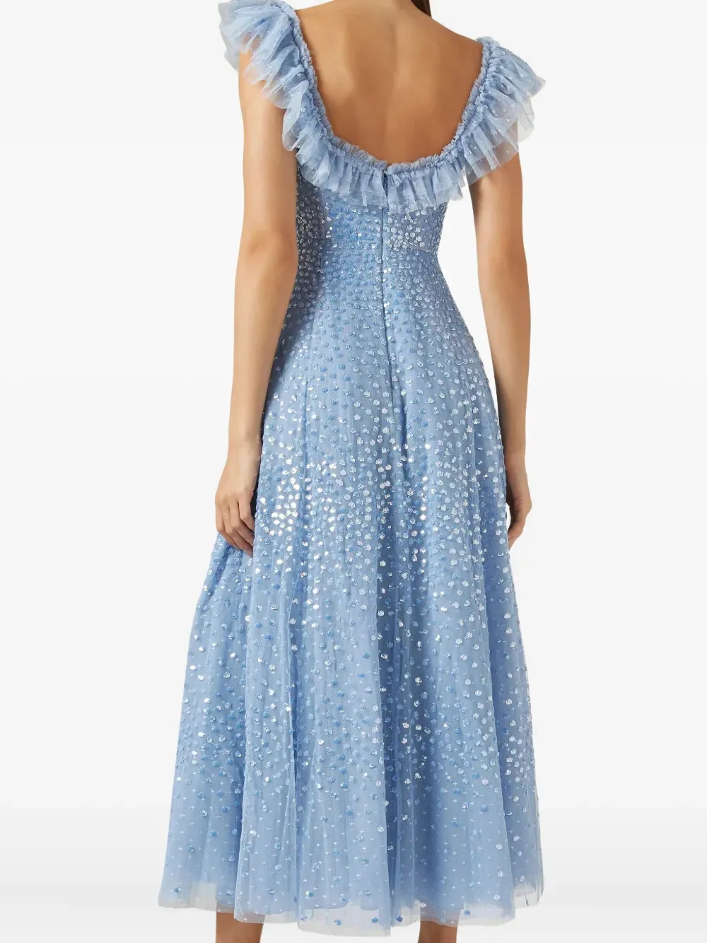 Scatter Dot Midi Dress