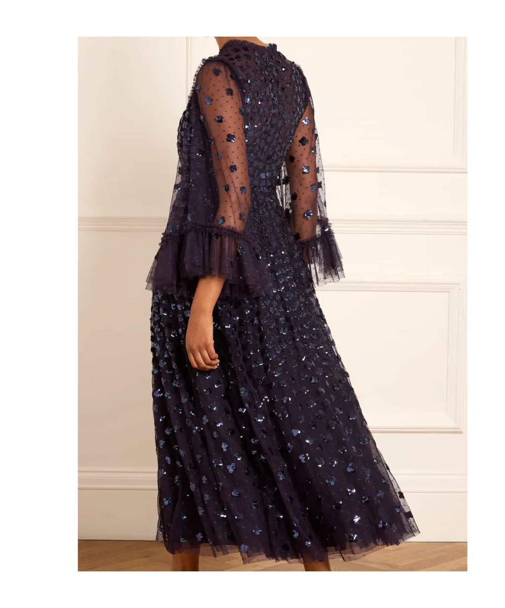 Glisten Ankle Gown