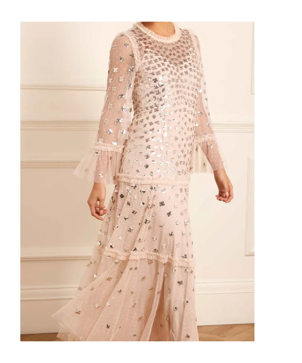 Glisten Tiered Gown