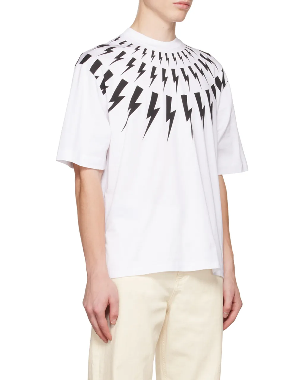 Lightening-Bolt Graphic T-Shirt