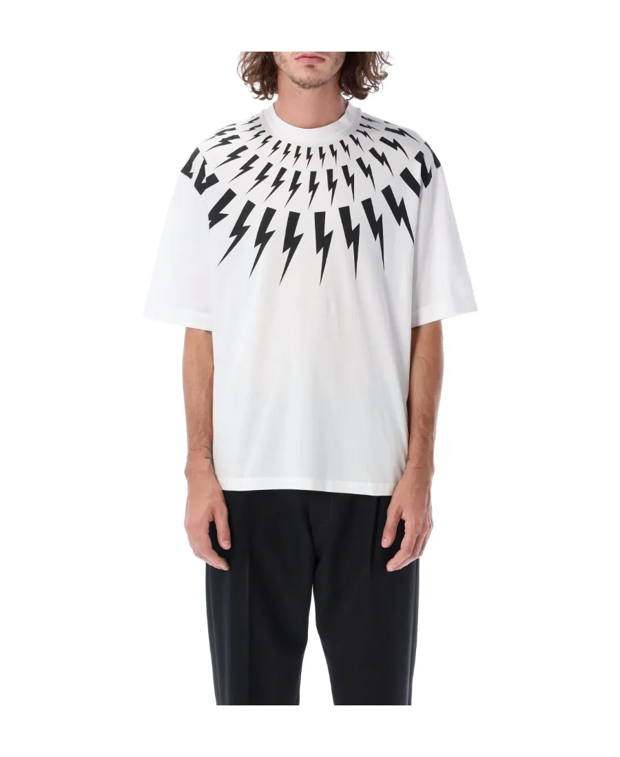 Lightening-Bolt Graphic T-Shirt