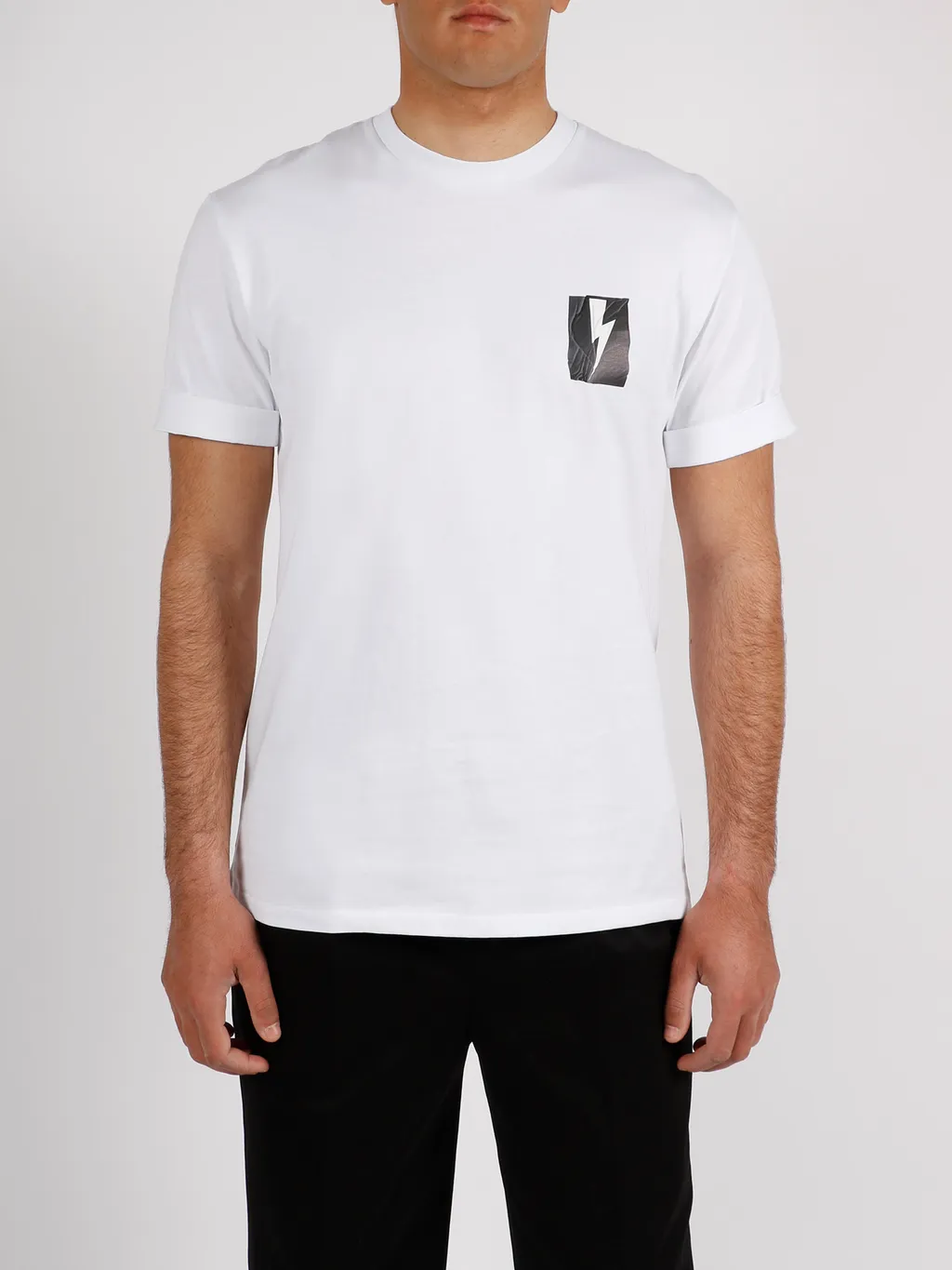Flag Bolt Cotton T-Shirt