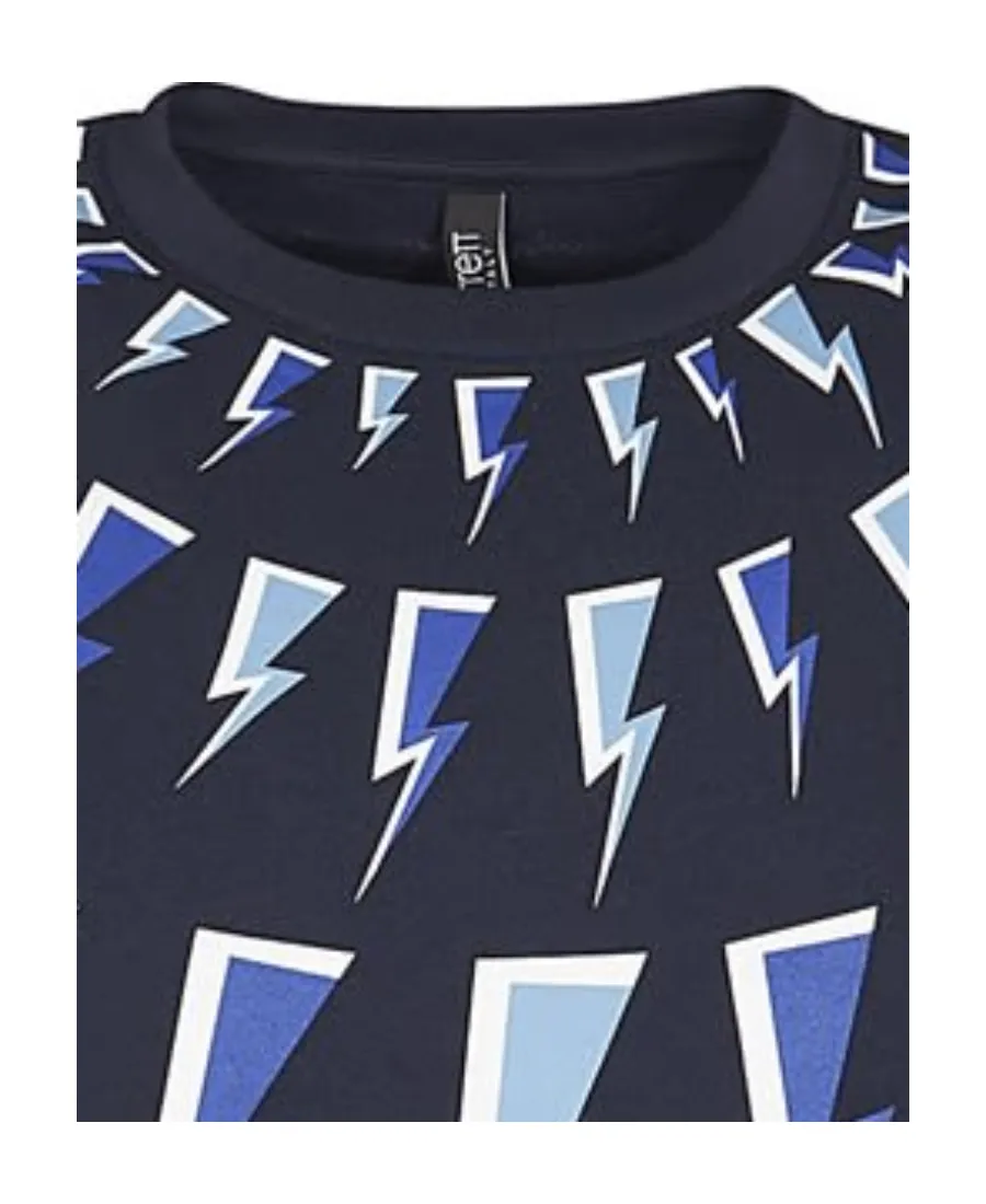 Thunderbolt-Print Sweatshirt