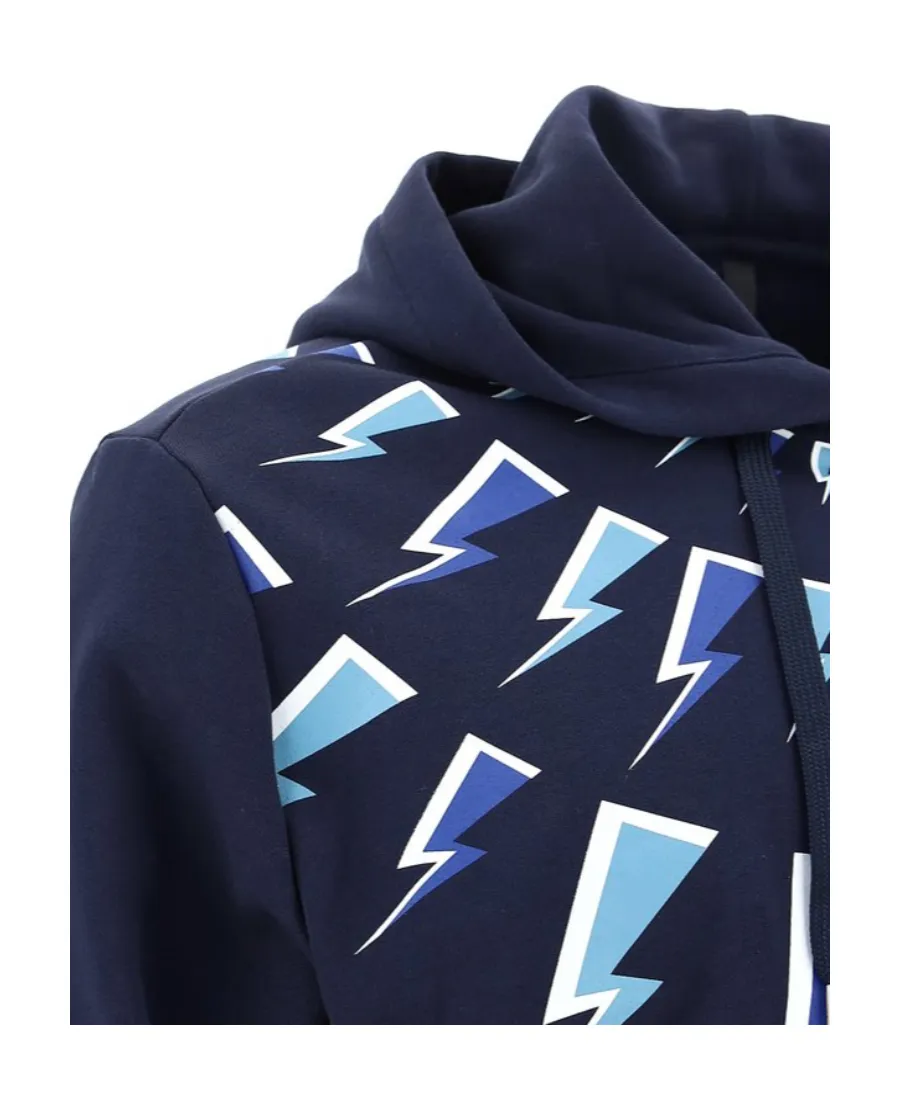 Lightning Printed Hoodie