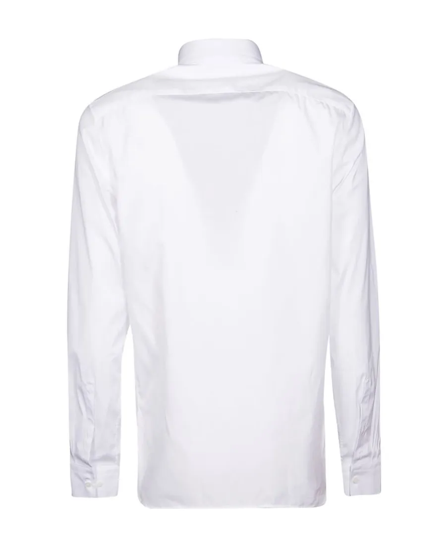 Thunderbolt Print Long-Sleeve Shirt