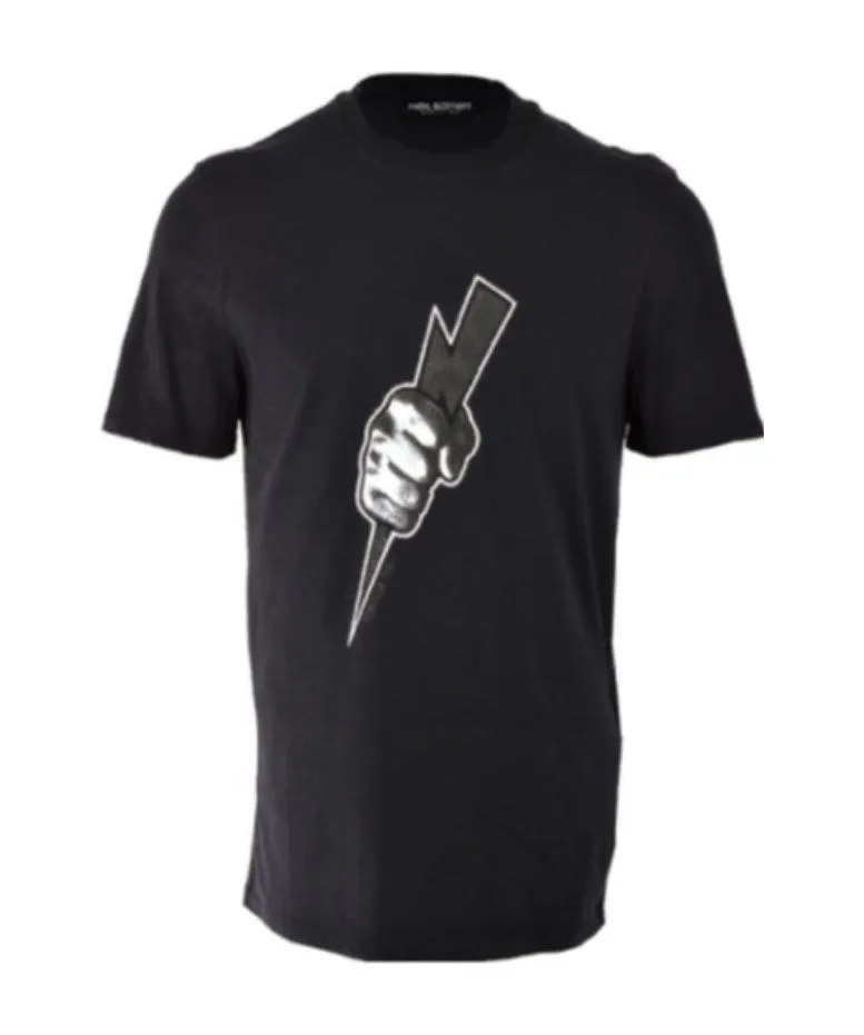 Lightning Print T-Shirt