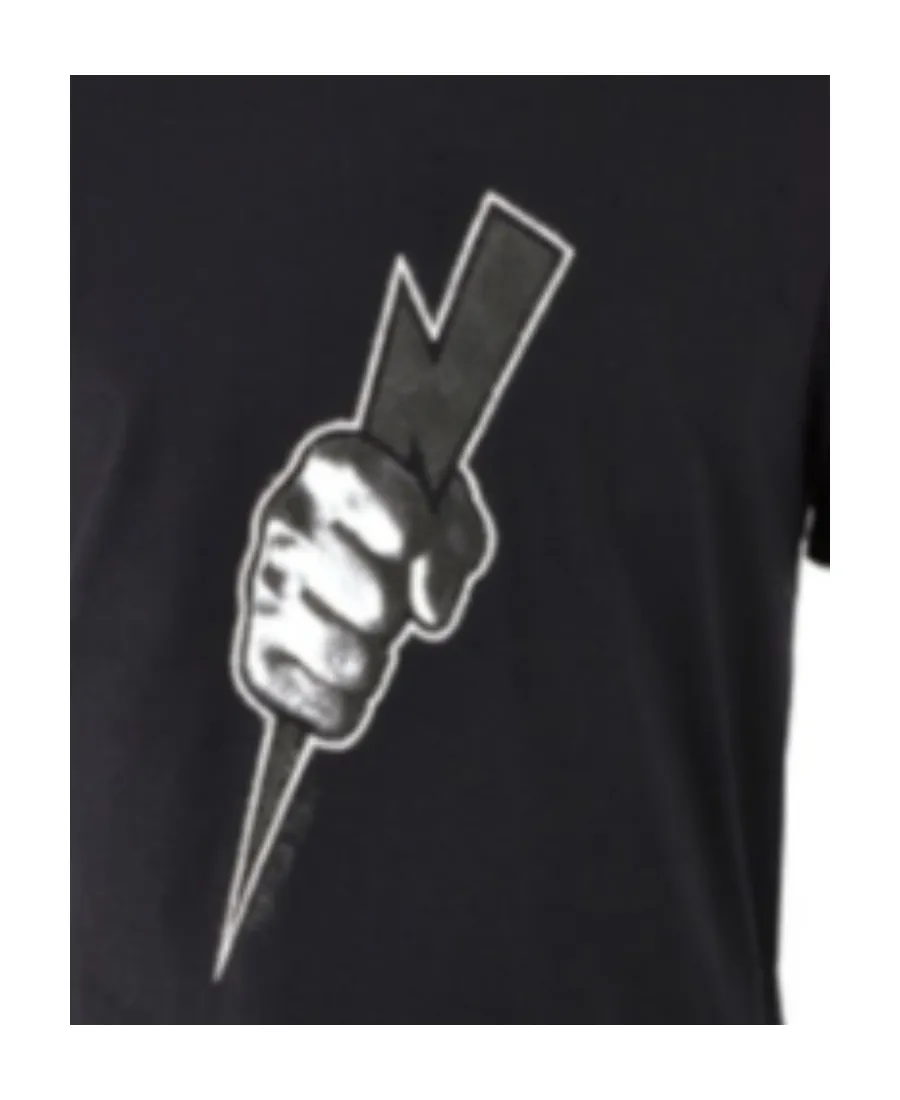 Lightning Print T-Shirt