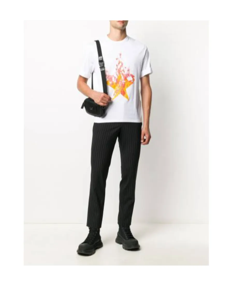 Short-Sleeved T-Shirt With Round Neck