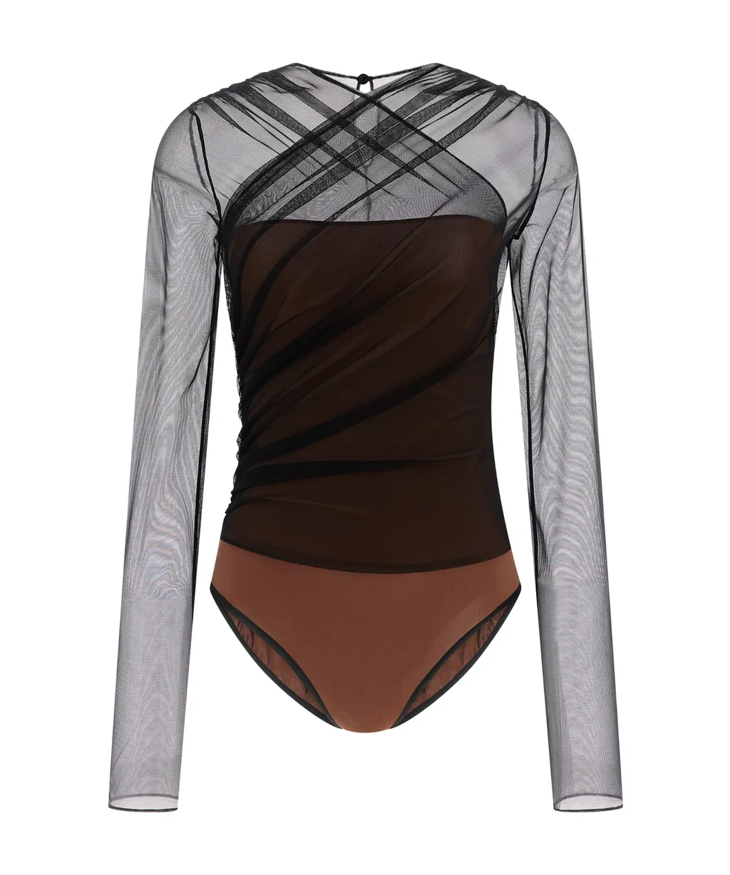 RenÉE Tulle Bodysuit